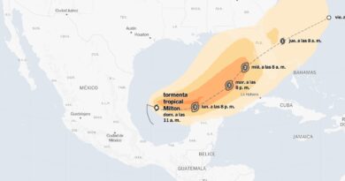 “Milton” se aleja de Tamaulipas